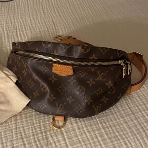 Louis Vuitton Monogram Brown Belt Bag